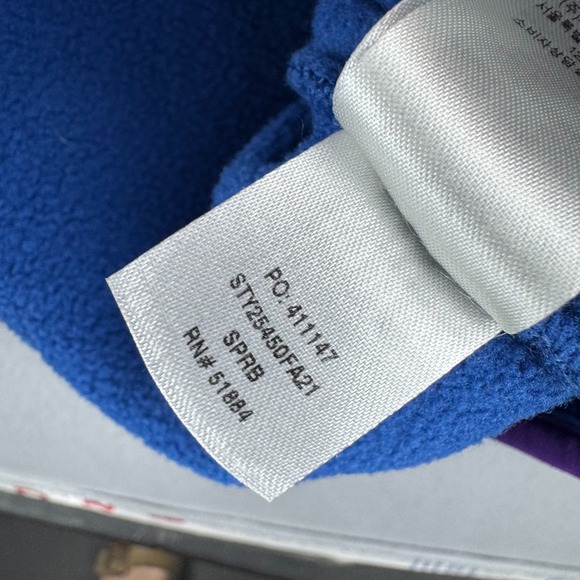 Patagonia Synchilla Snap T Sweater Mens Small Blue Fleece Pullover - Picture 10 of 16